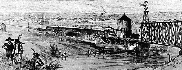 cpr comes to Calgary (Canadian archives)